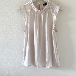 Banana Republic satin sleeveless blouse